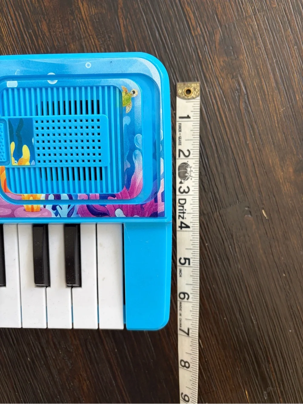 Ocean-Themed Kids Keyboard Piano - Blue